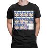 Konata Lucky Star Expresions T-Shirt Men Anime Casual Cotton Tees Round Neck Short Sleeve T Shirt Birthday Present Clothes