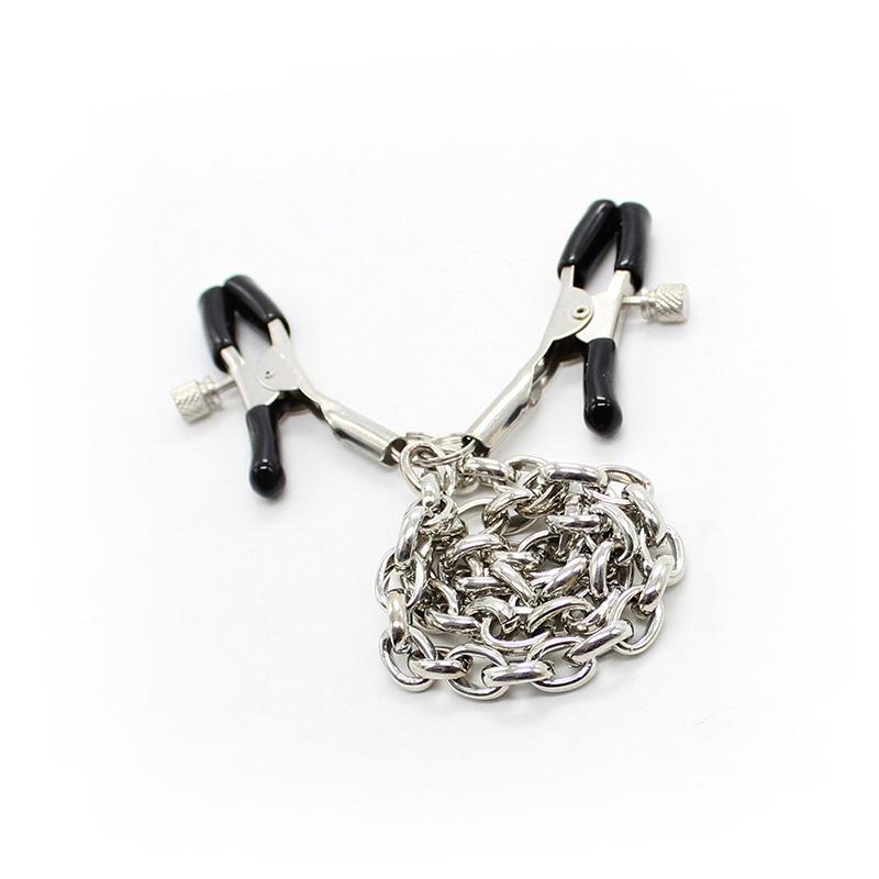 Popular Couples Sex Toys with Bells & Nipple Clamps for Flirting