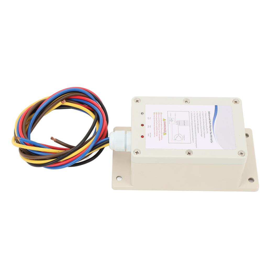 RV Air Conditioner Soft Start 1.25 Tons Capacity 15000 BTU Cooling Power Water Resistant RV AC Soft Start Kit for