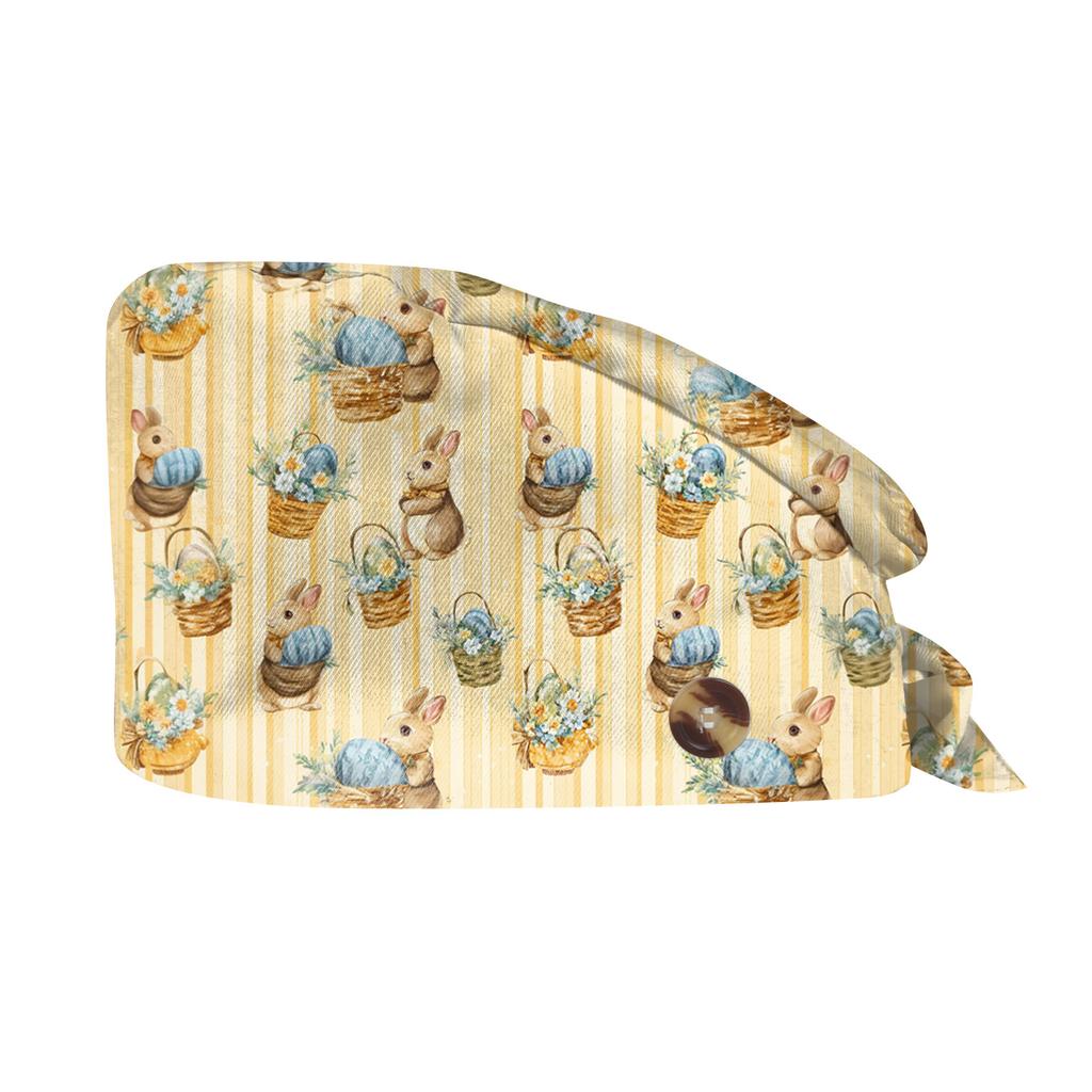 Chapeau de travail à imprimé tendance Chapeau délavé décontracté Casquette de sac