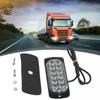 Red 36W 12 LED Car Truck Hazard Beacon Flashing Strobe Light Bar Waterproof