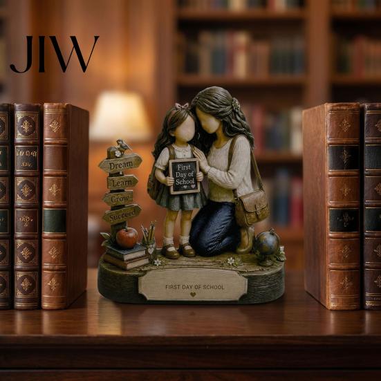 Corrosion-resistant Nordic Decor Wooden Reading Desktop Ornaments for Home Office Decor, Minimalist Figurine, Creative Appearance Table Art
