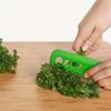 1pc Easy-Grip Herb Stripper Tool - Quick & Efficient Leaf Removal for Parsley, Cilantro, Rosemary - Durable ABS Plastic,Green,Portable Kitchen Gadget