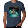 Fabric Dancer In The Rain Tshirt Trendy Print Short Sleeve Tshirt