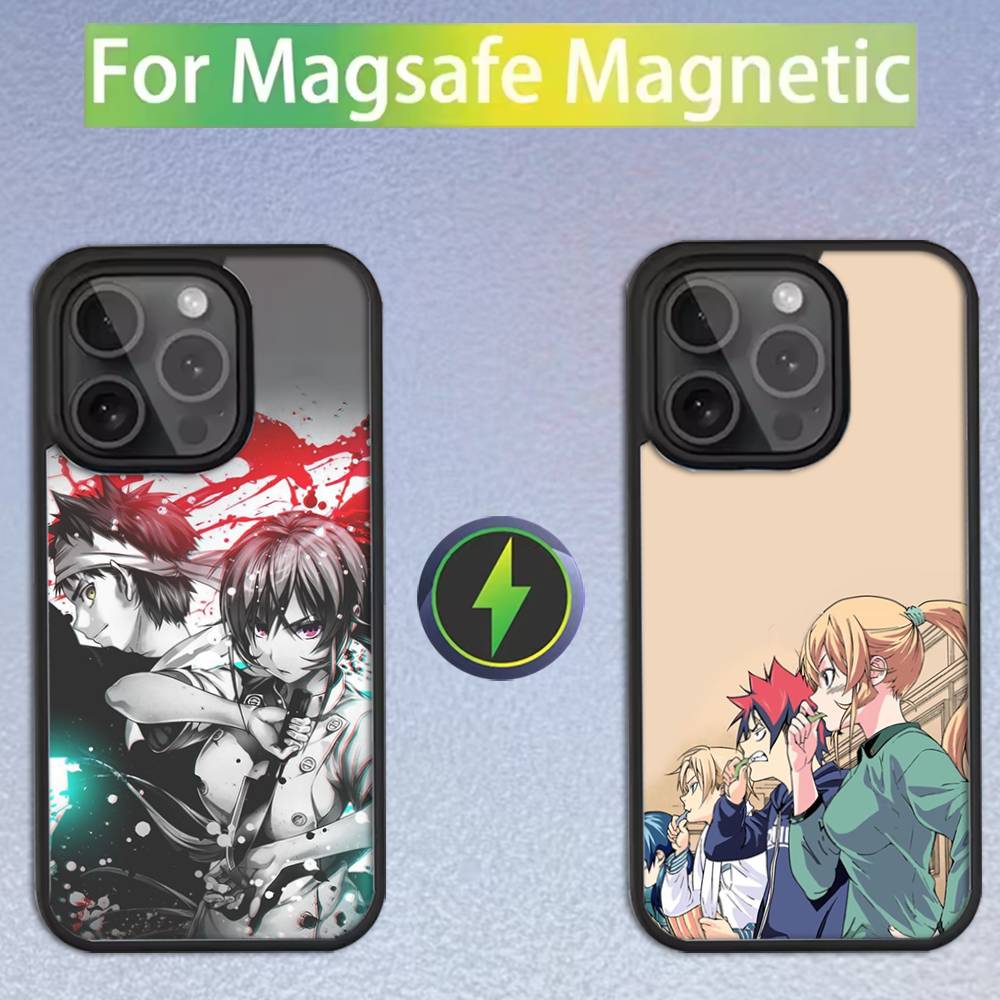 S-Shokugeki no S-Souma Phone Case For iPhone 17,16,15,14,13,12,11,Pro,Max,Plus,Mini,SE Magsafe Magnetic Wireless Charging