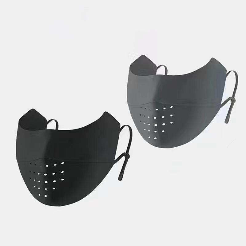 Ice Silk Face Mask Uv Sun Protection Summer Adjustable Breathable Men Women Outdoor Running Cycling Sports Mask