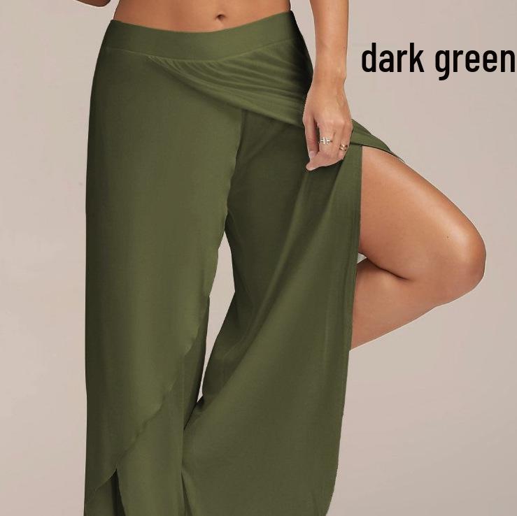 Pantaloni de yoga cu picioare largi pentru femei: 11 Culori, 8 Mărimi - Stil European și American Bestseller