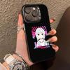 Hakarenai Aharen Reina Phone Case for iPhone 16 15 14 13 12 11 X XR XS 8 7 Pro Max Plus Translucent Colour Printing Cover Luxury