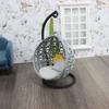 Scene Model Dollhouse Hanging Basket Chair White Dollhouse Accessories  Doll House Accessories