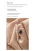 Spring/Summer Women's Silk-Like Round Neck 5-Point Sleeve Cardigan