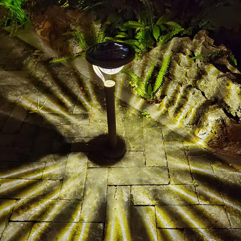 Solar Powered Stainless Steel Outdoor Lawn Lamp