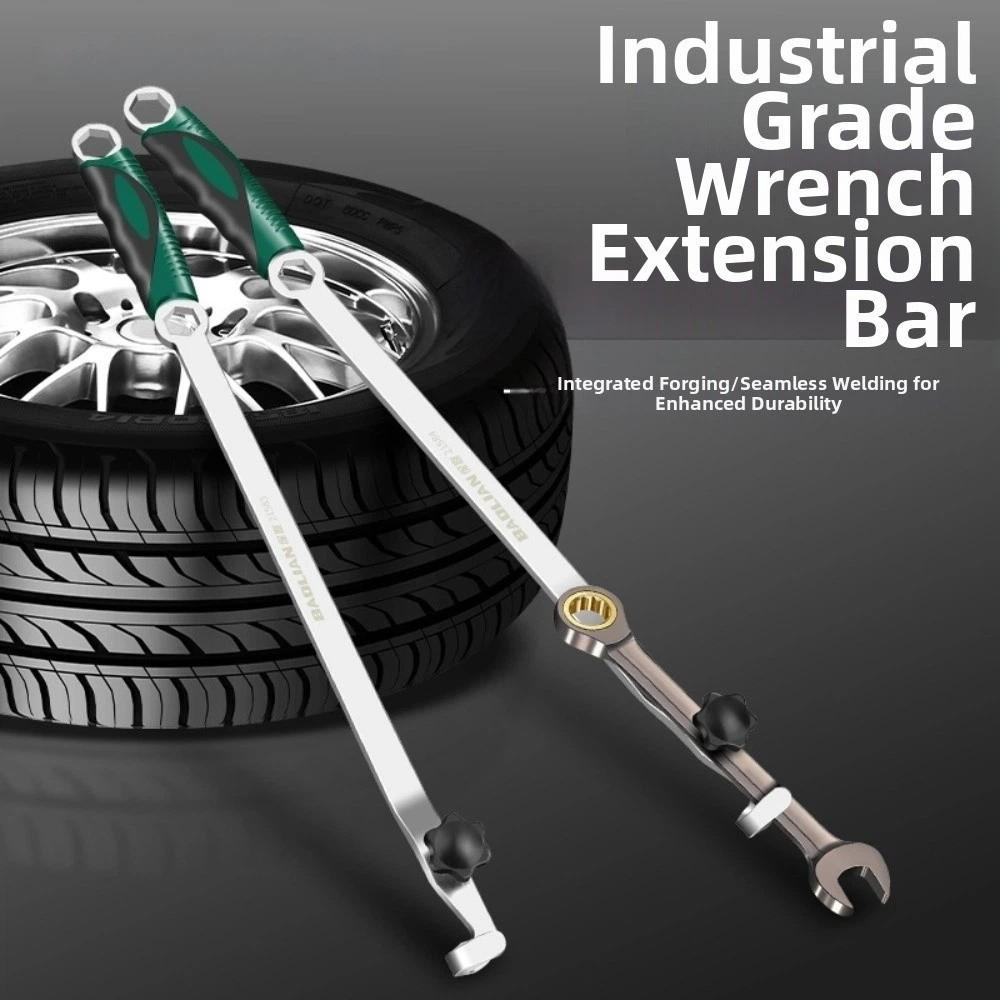Chrome Vanadium Steel Open End Wrench Cheater Bar 40/50cm Torque Amplifier Device  Hard To Reach