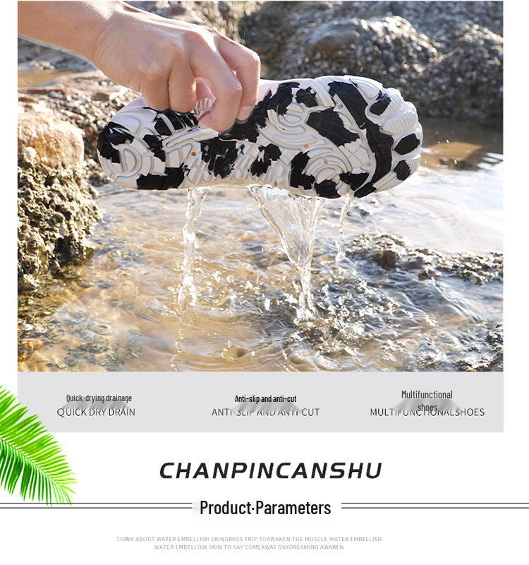 Unisex Non-Slip Trekking & Beach Shoes - Fashionable Swim, Wading & Fitness Footwear