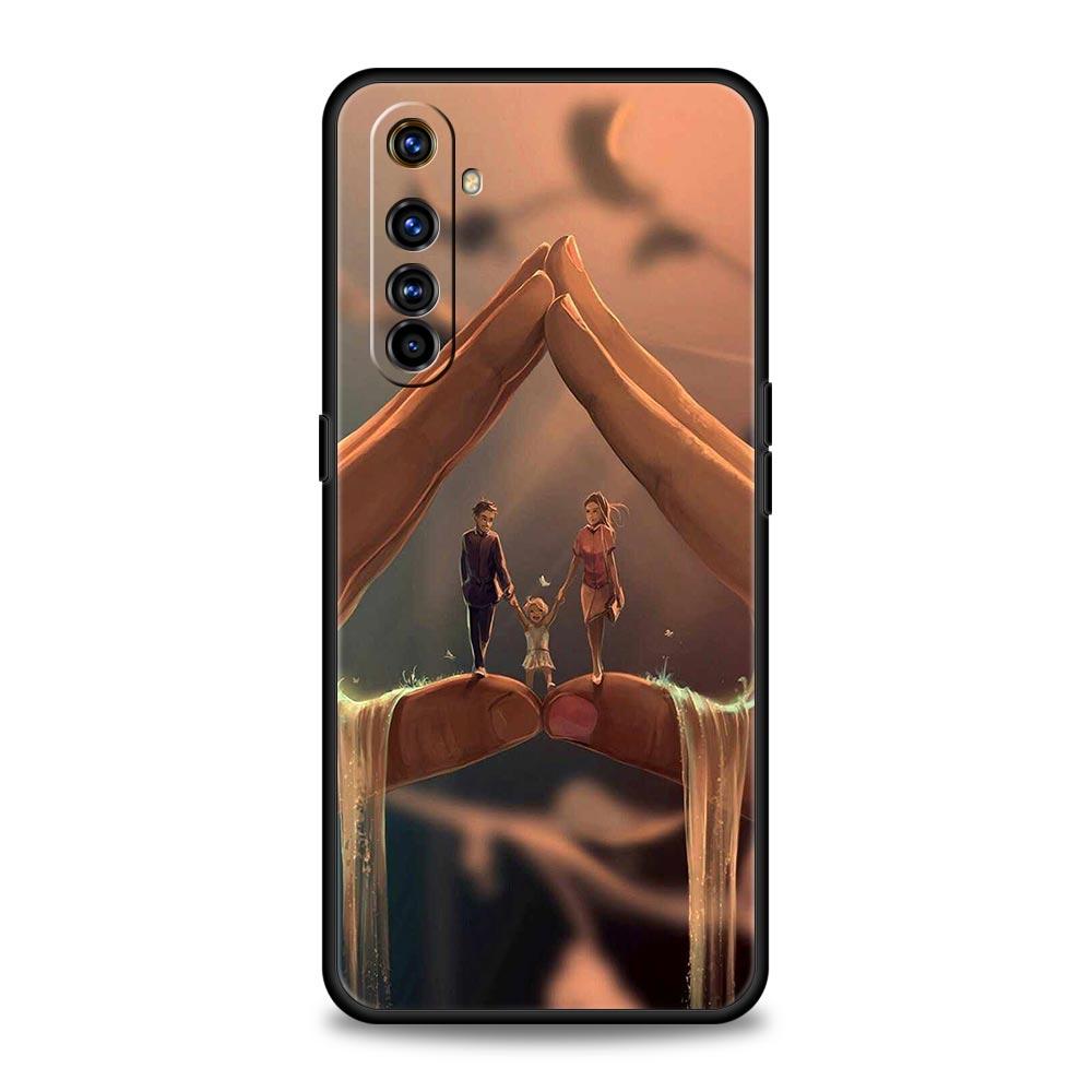 

Чехол Семья из трех человек для Realme C67 C63 C55 C53 C35 C25 C21 GT 2 3 5 6 10 11 12 13 Pro Plus 5G Мягкий ТПУ Чехол для телефона Fundas Сумка Realme 11 Pro