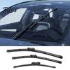 Auto Accessories for VW 6R Hatchback 3Pcs Windshield Wiper Blades 2009-2017, 24" + 16" Flexible Rubber Refills 11" Original Equipment Automotive