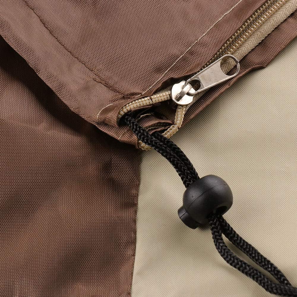 Patio Hanging Chair Cover, Egg Swing Chair Cover Waterproof Heavy Duty Outdoor Furniture Protector Cover, 74.8'' L X 45.3''W