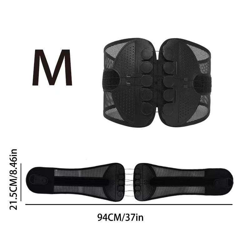 

Disc Support Design Breathable Mesh Material To Protect Daily Waist Protector Adult New Double Pull Brace Back Lumbar Corset M