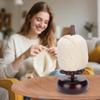 1pcs Wooden Yarn Winder Stand, Hand Weaving Winding Shaft Stand, Rotatable Yarn Spinding Tool, DIY Knitting Crochet Yarn Rack