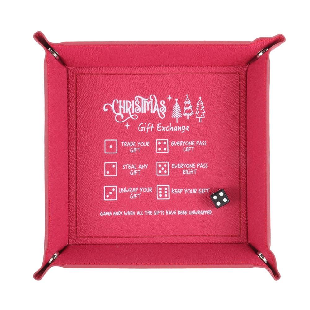 New Rolling Tray Christmas Dice Tray Funny Dice Storage Accessories Exchange Games Portable Dice Game Tray