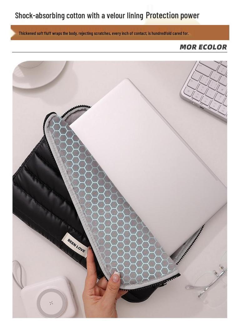 Portable Laptop Sleeve for Apple, Huawei, Lenovo, iPad - 13.3 to 14-inch