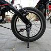 Folding Bike Kickstand 14 Inch For K3 Side Ultra Light Bracket Silver