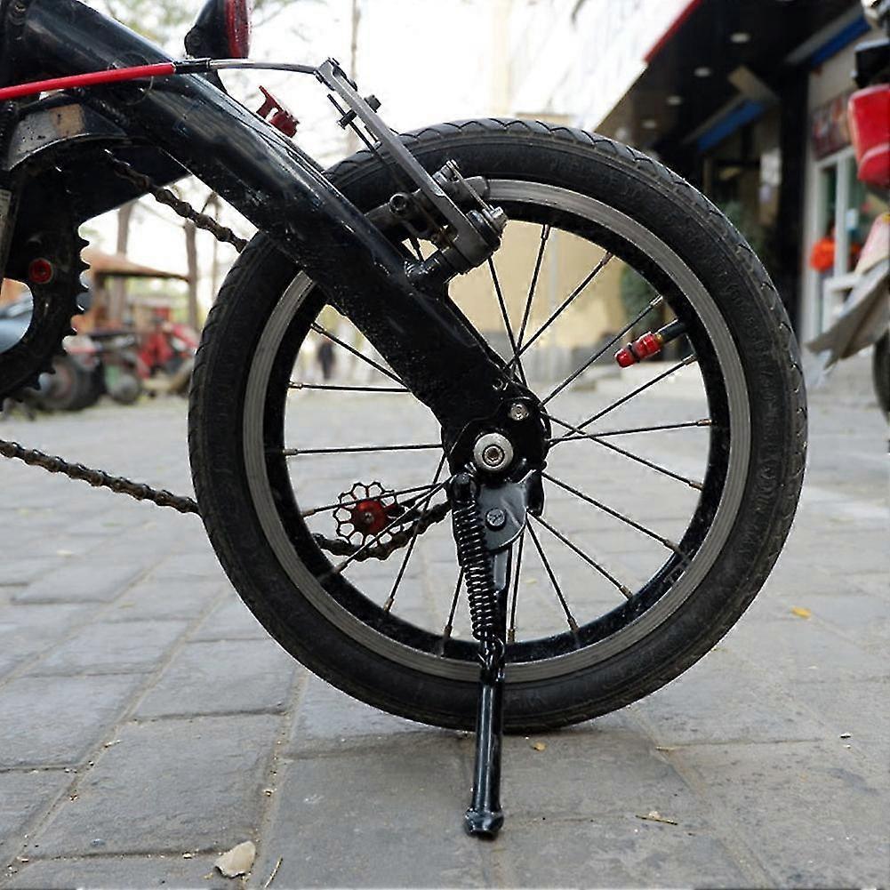 Folding Bike Kickstand 14 Inch For K3 Side Ultra Light Bracket Silver