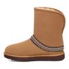 UGG Ghetuțe clasice scurte în formă de semilună, castanii (Femei) Adidași de damă 1161770-CHE