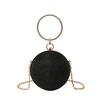 Runde Balltasche im Nischendesign für Damen, neue tragbare High-End-Messenger-Kette, kleine Tasche, Abendessentasche, Mini-Lippenstifttasche