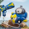 1 Kit Cartoon Backpack Water Gun Fire Truck Airplane Summer Vacation Beach Water Children's High-Quality Toy Water Gun