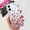 Cute Flower Cat Painted Case For Realme 10 / Realme 10 Pro / Realme 10 Pro+ Soft Silicone TPU Cover For Realme10 4G 10Pro Plus