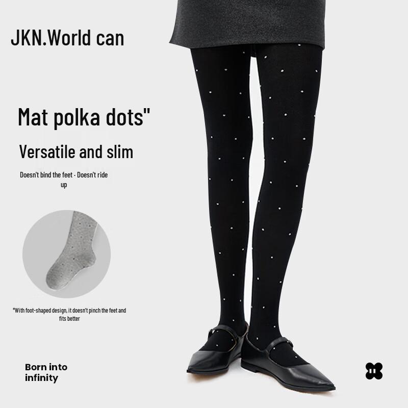 JKN Polka Dot Slimming Tights
