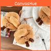 Huggable Soft And Plush Lye Bread Figure Charming Keychain For Bags Fashion