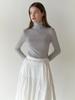 Liel Powdery Turtleneck Knit (Silver Blue)