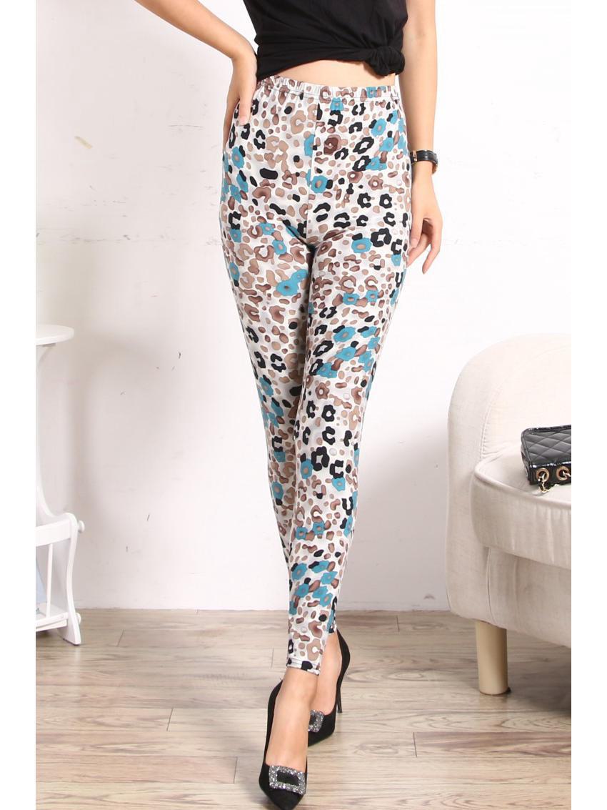 

Еластичні легінси з високою талією з леопардовим принтом – стильні та зручні жіночі вузькі штани, гаряча розпродаж! Free Size (suitable for 90-140 jin)