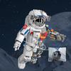 2025 MOC Aerospaces Astronaut Rocket V Launch Space Station Spacecrafts City Building Blocks Classic Model Bricks Kits Ideas