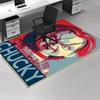 1pc Chucky Office Rug Anti Slip Anime Cartoon Design, Perfect for Home Decor, Living Room, Bedroom, Game Room Carpet, Ideal