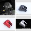 For Honda HR-V -2024 ABS Carbon Fiber Gear Shift Knob Head Cover Trim 1pcs