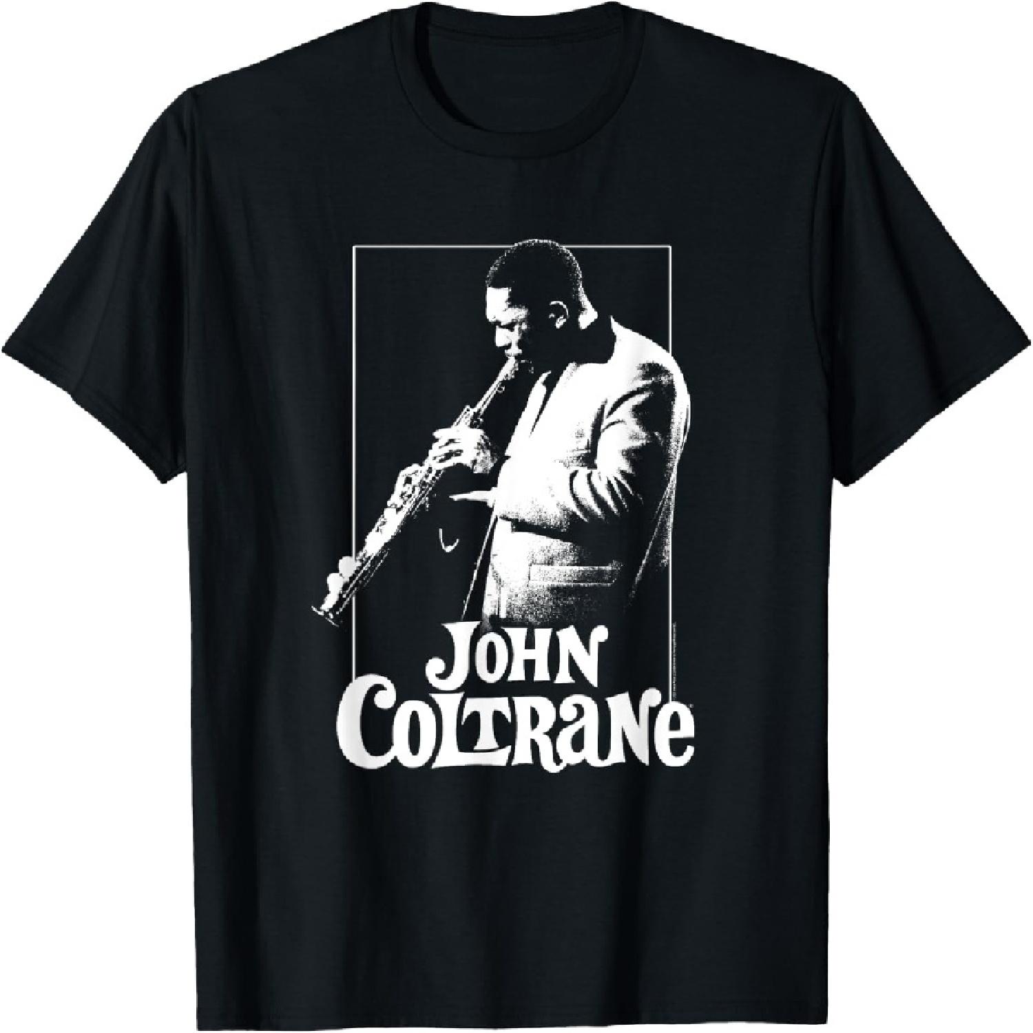 John Coltrane Rectangular Posterized Photo T-Shirt XXXXXL разноцветный