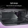 Xiaomi SU7 Trunk Mat: TPE Waterproof, Wear-Resistant, Full Coverage Tail Box Mat with Raised Edges.