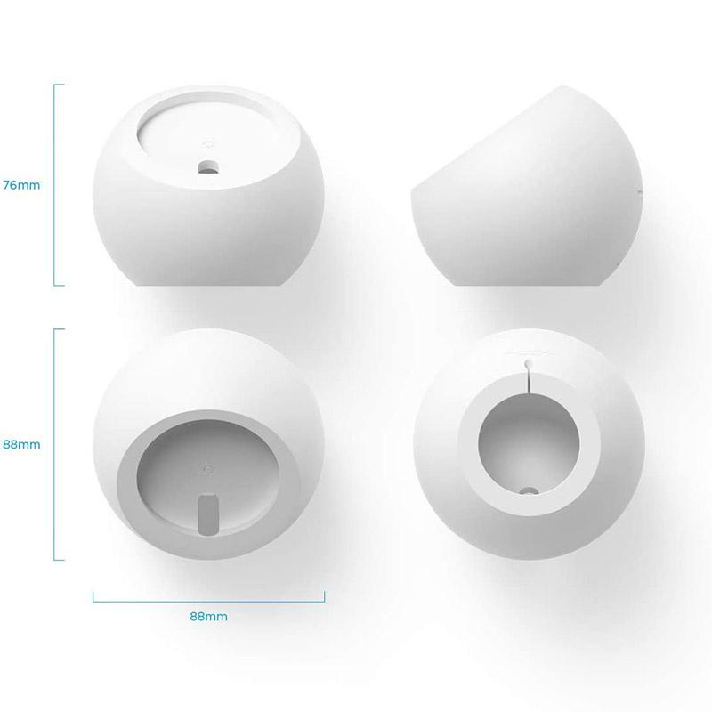 Desk Ball Shape Magnetic Silicone Charging Holder for Magsafe Apple IPhone 12 Pro Mac Safe Wireless Charger Dock Station Stand