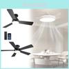 Ceiling Fan Light With Blades For Bedroom And Living Room Decor
