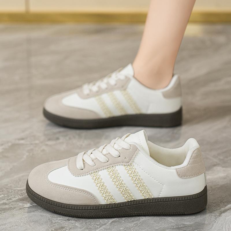 

Женские кроссовки для бега для мужчин Повседневные кеды для скейтборда Кроссовки - Ретро кеды для скейтборда Бесплатная доставка 40 бежевый