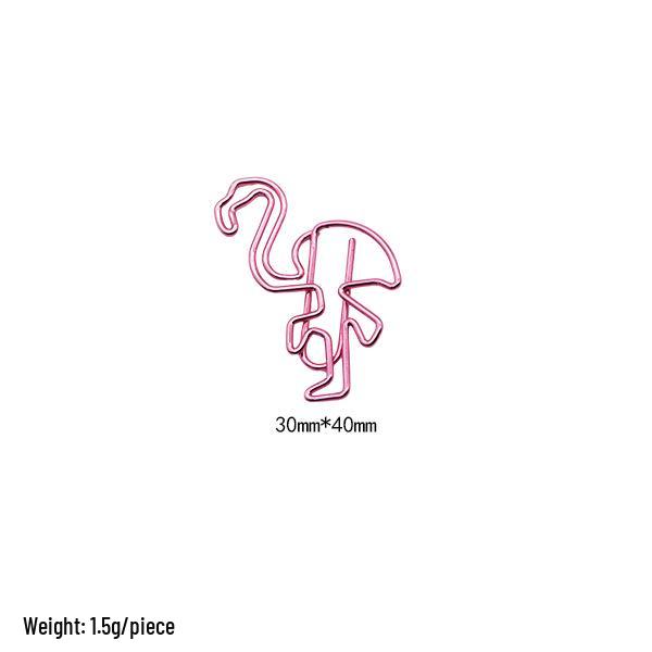 Electroplated Cartoon Insect & Plant Paper Clip Set for Organization