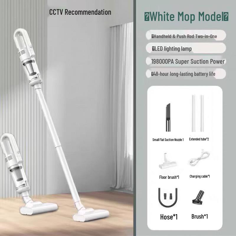 2023 Super Strong Wireless Handheld Vacuum: Silent, Powerful, Large Suction for Home