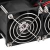 RV Vent Fan, 12V 15W RV Fridge Fan Side Ventilation Exhaust for Motorhome Trailer Caravan Appliances Range Hood Vent