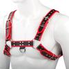 Men's Sexy Leather Fetish Clubwear Bustier Set