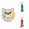 Cat Embossed Cookie Kit + 2 Green and Red Chocolate Pens