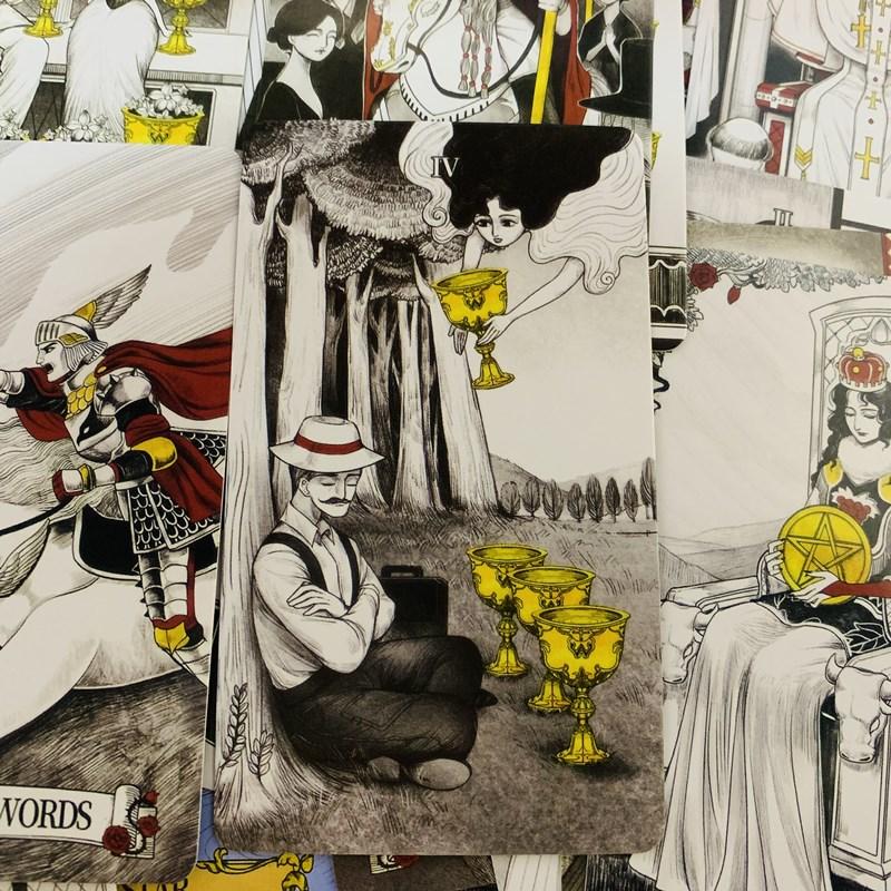 Secret Mirror Tarot cards 80 deck 10x6.3cm Divination Deck English Vision Edition Tarot Board Playing Game For Party
