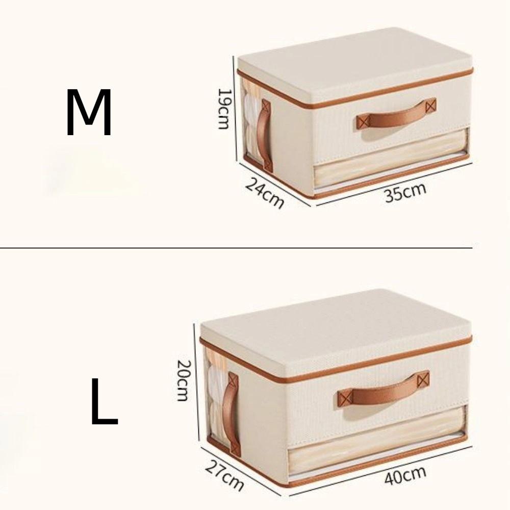 Dustproof Storage Box Large Capacity Finishing Box New Foldable Drawer  Wardrobe