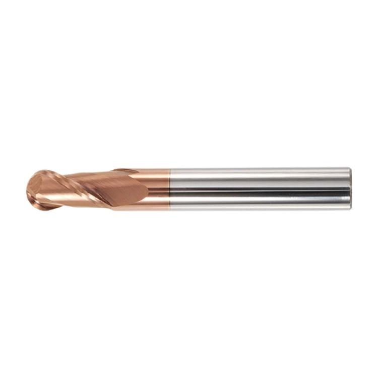 Heavy Duty Professional Ball End Mill 55HRC Hardness For Machines And Engravers Processing Steel Component In Workshops